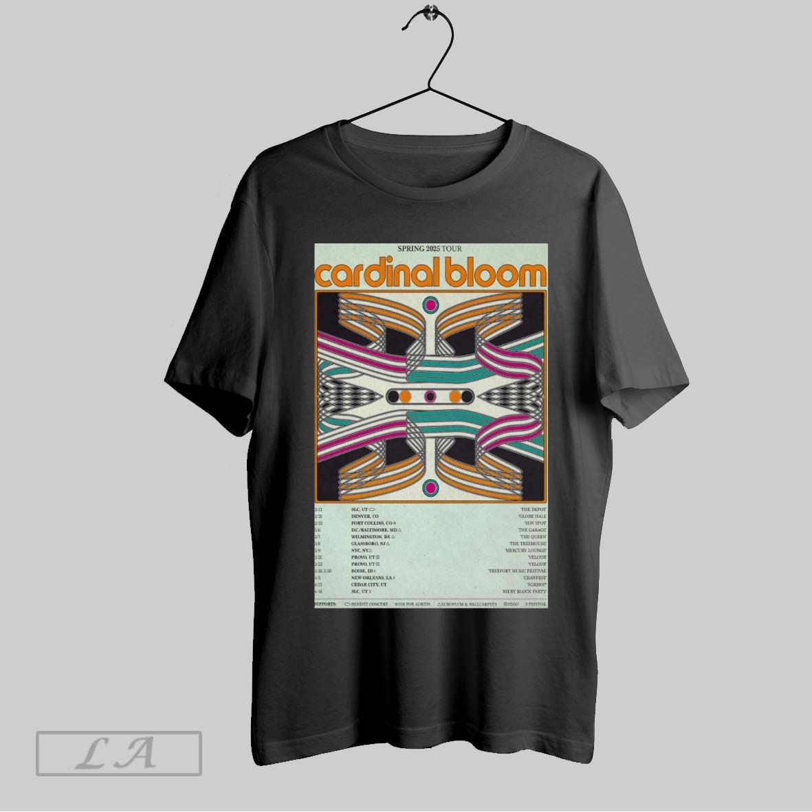 New Cardinal Bloom 2025 Spring Tour, Cardinal T-Shirt