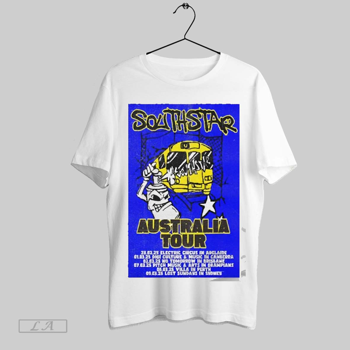 Southstar Australia 2025 Tour Electric Circus In Adelaide, Southstar Australia T-Shirt