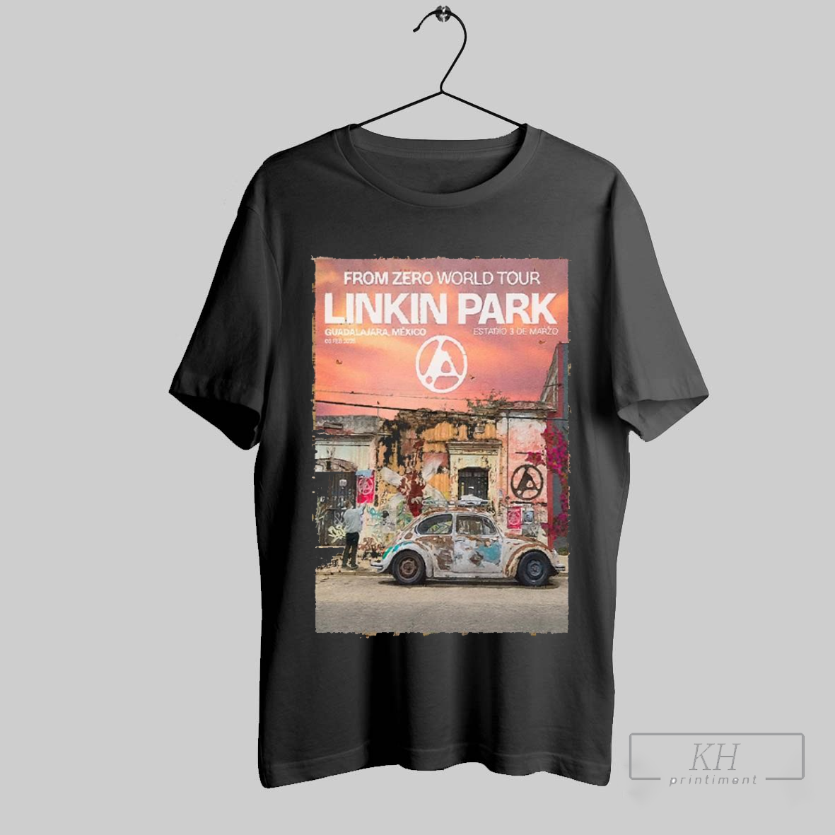New Linkin Park From Zero World Tour 2025, Linkin Park T-Shirt