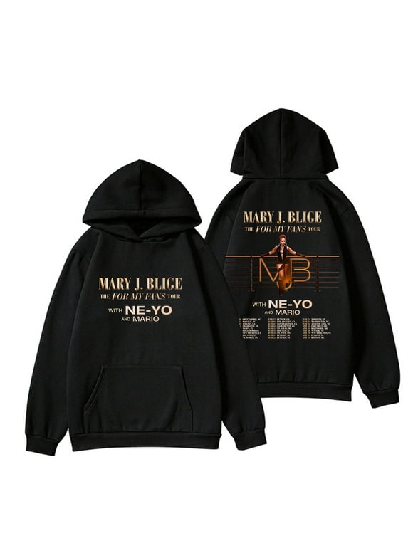 New Mary J. Blige The For My Fans Tour 2025, Mary J. Blige Hoodie