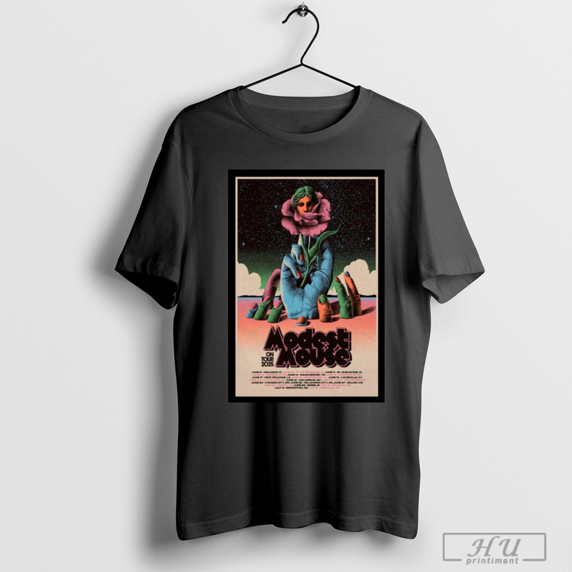 New Modest Mouse On Tour 2025, Modest Mouse T-Shirt