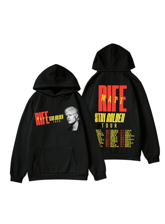 Matt Rife Hoodie Stay Golden Tour 2025, Matt Rife Hoodies
