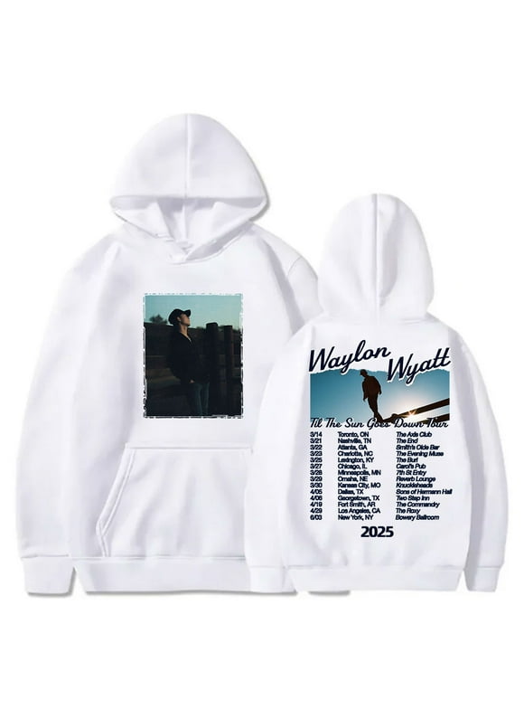 Waylon Wyatt Til The Sun Goes Down Tour 2025, Waylon Wyatt Til Hoodies
