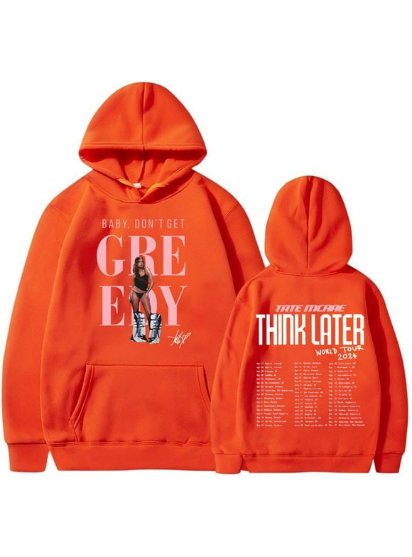 Tate Mcrae The Think Later World Tour 2025, Tate Mcrae 6 Hoodies