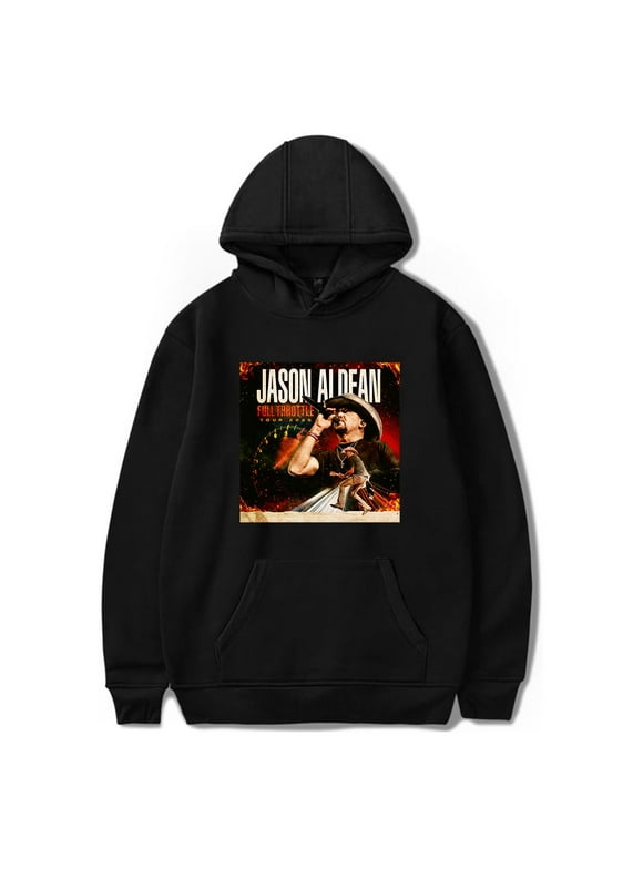 Jason Aldean Merch FULL THROTTLE TOUR 2025, Jason Aldean Merch Hoodie