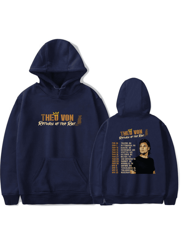 Theo Von Merch Hoodie Return Of The Rat Tour 2025, Theo Von Merch Hoodies