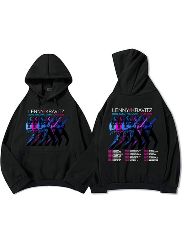 New FEMBOY Lenny Kravitz Blue Electric Light Tour 2025, FEMBOY Lenny Kravitz Hoodies