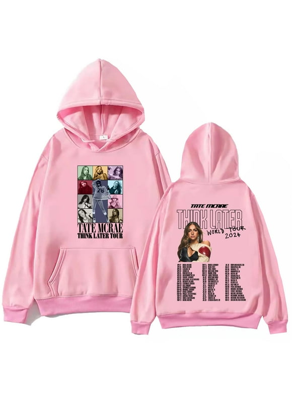 Tate Mcrae Think Later World Tour 2025, Tate Mcrae Think Hoodies