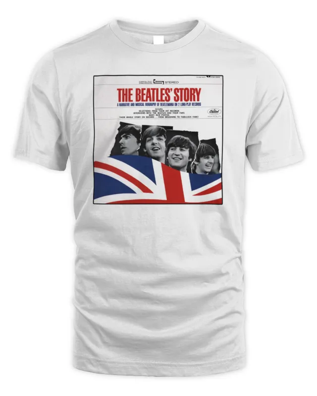 The Beatles Official Store The Beatles' Story Album Cover T-Shirt