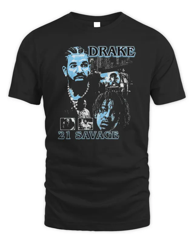 New Drake And 21 Savage Merch It’s All A Blur Tour Tee Shirt