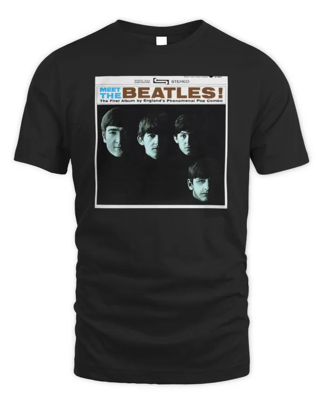 The Beatles Official Store Meet The Beatles Album Cover T-Shirt