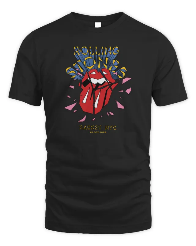 New The Rolling Stones Merch Hackney Diamonds Racket Shirt