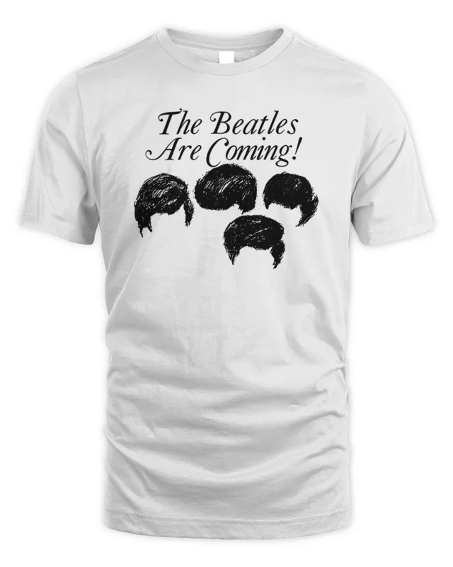 New The Beatles Official Store The Beatles Are Coming Silhouette T-Shirt