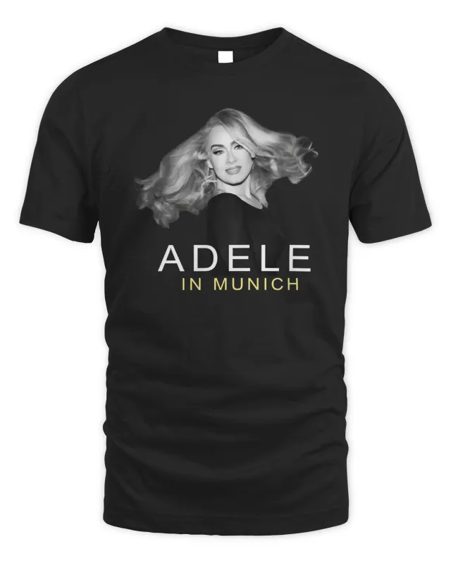 New Adele In Munich August Tour T-Shirt