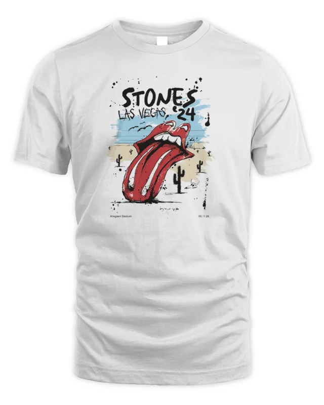 New The Rolling Stones Merch Hackney Diamonds Tour Las Vegas, Nv T-Shirt