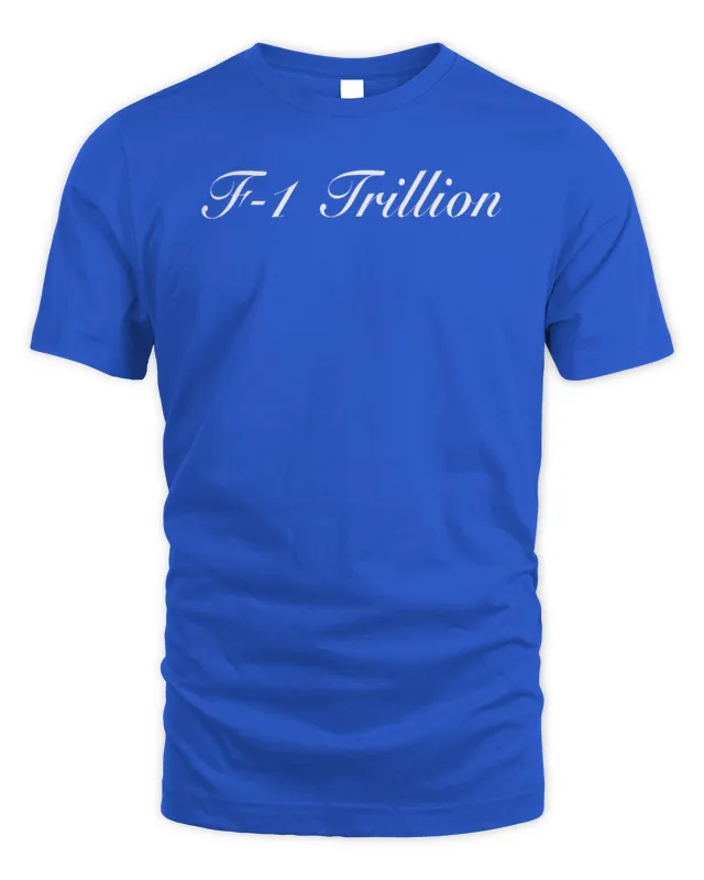 New Post Malone F1 Trillion Logo T Shirt Post Malone Shop