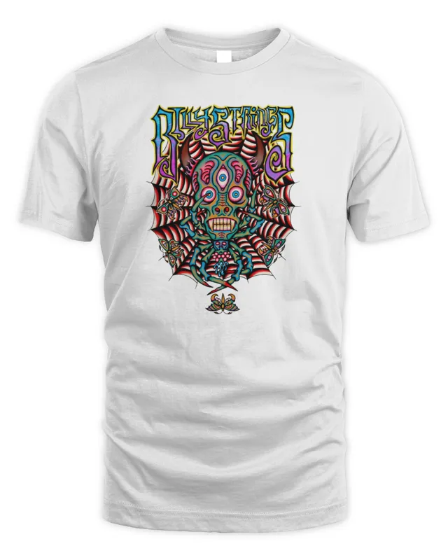 New Billy Strings Store Merch Winter Tour 2025 Spider T Shirt