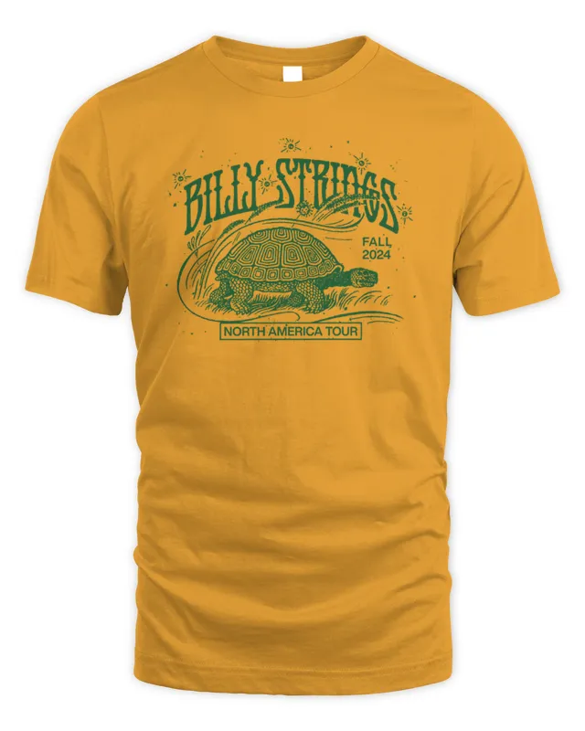 New Billy Strings Merch Store Fall Tour Turtle Tee