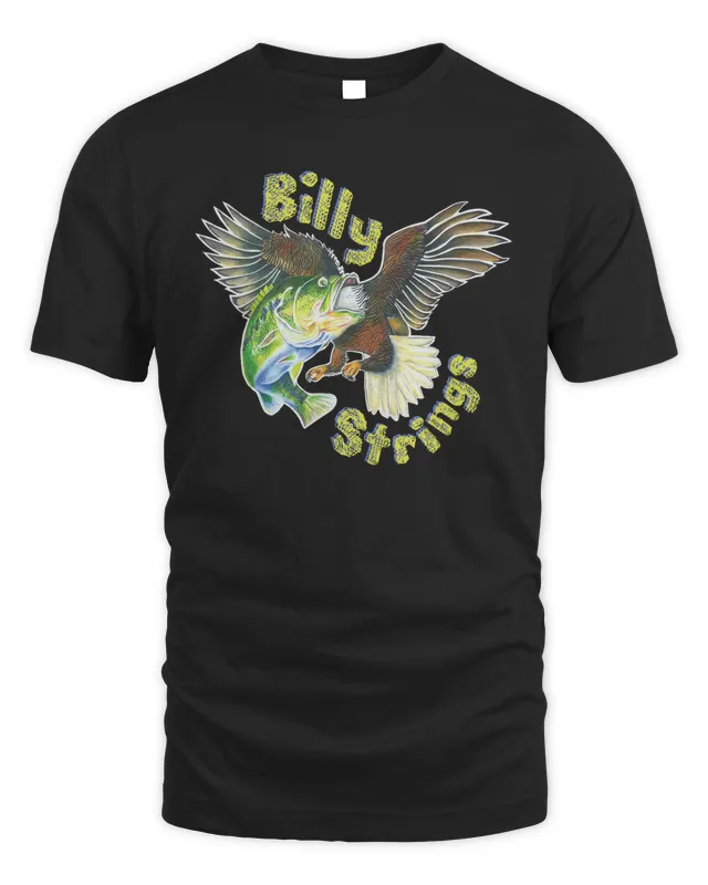 New Billy Strings Merch Eagle Fish T Shirt