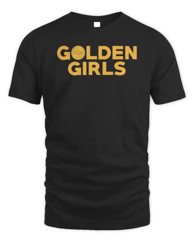 New Team Usa Merch Golden Girls of Gymnastics T-Shirt