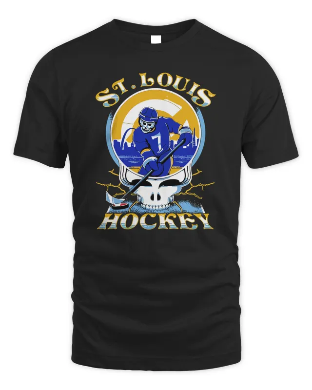New St. Louis Blues Keith Tkachuk Grateful Dead 2.0 T Shirt Blues Buzz Store