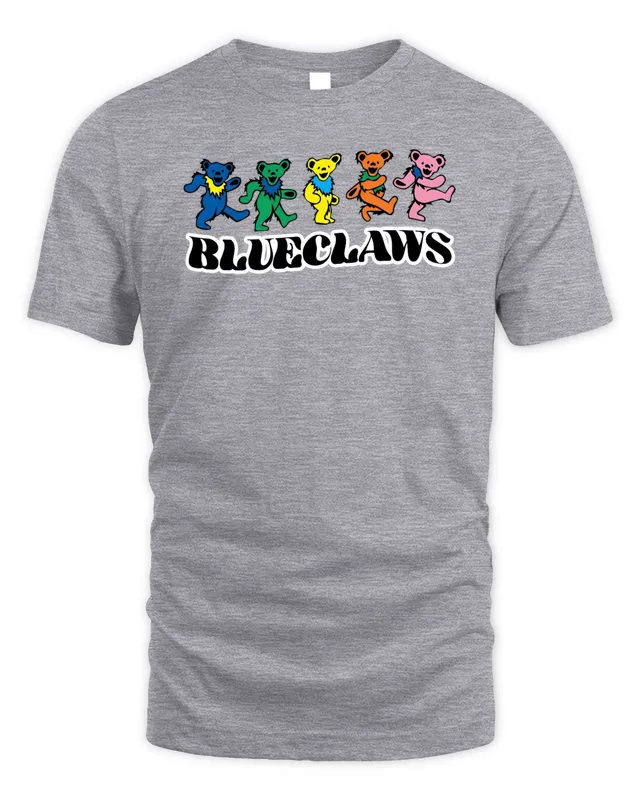 New MILB Shop Jersey Shore BlueClaws Grateful Dead Shirt 108 Stitches