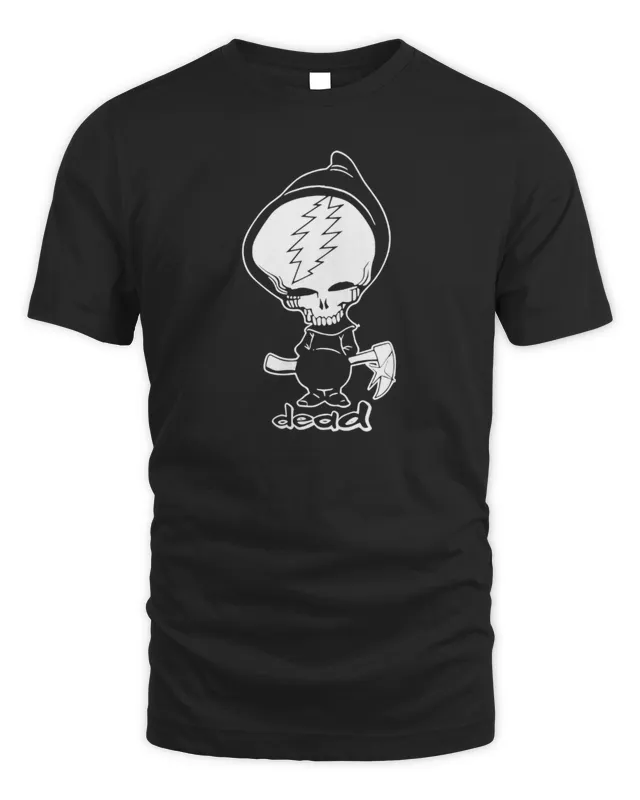 New Grateful Dead Open Head Records Reaper T-Shirt