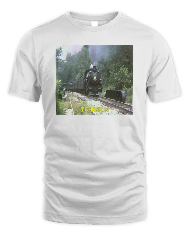 New Online Ceramics Grateful Dead Truckin Last Summer Tour T Shirt