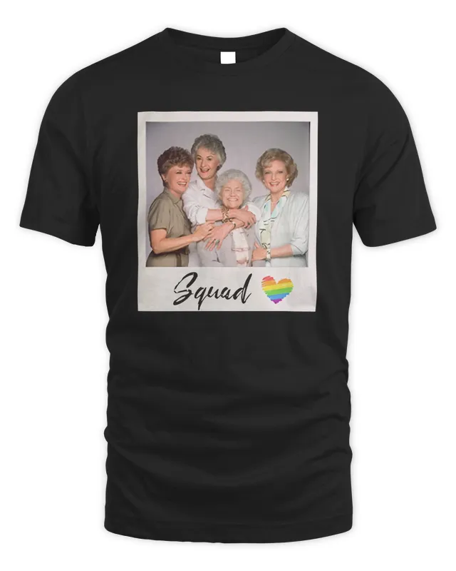 New Golden Girls Merchandise The Golden Girls Rainbow Squad T-Shirt