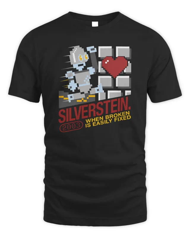 Silverstein Merch Silverstein Video Game T Shirt