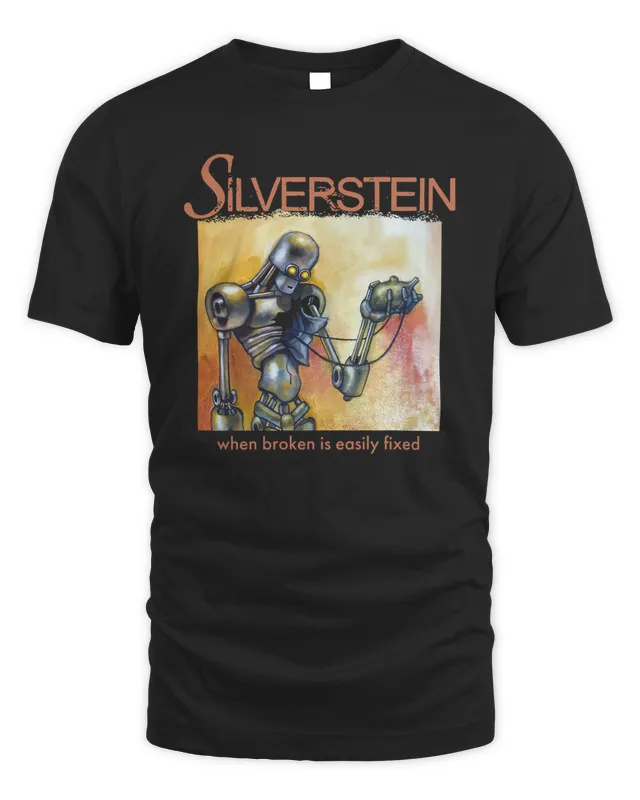 Silverstein Merch Silverstein When Broken Is Easily Fixed T-Shirt Black