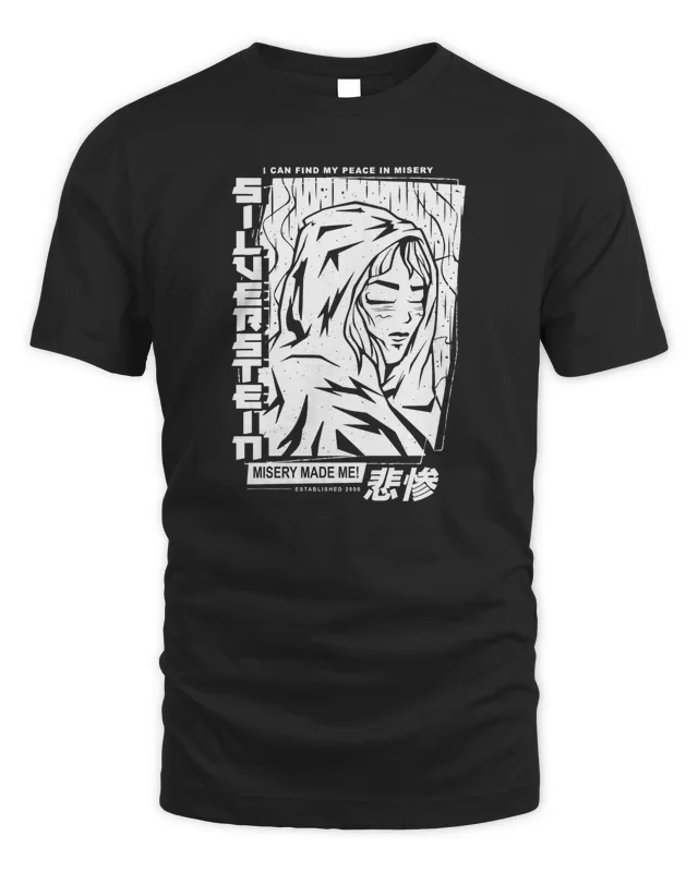 Silverstein Merch SILVERSTEIN Anime T-Shirt