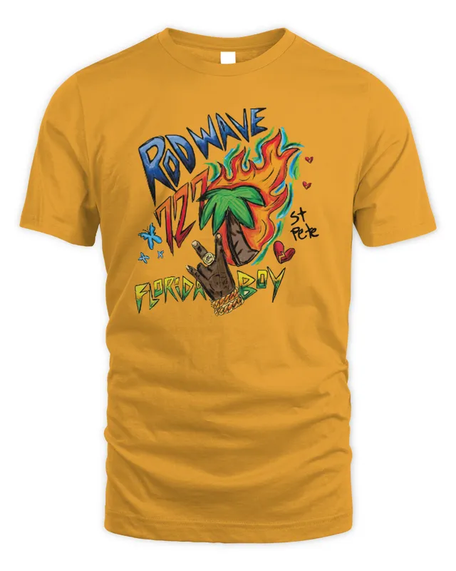 Rod Wave Nostalgia Tour Merch Florida Boy T-Shirt
