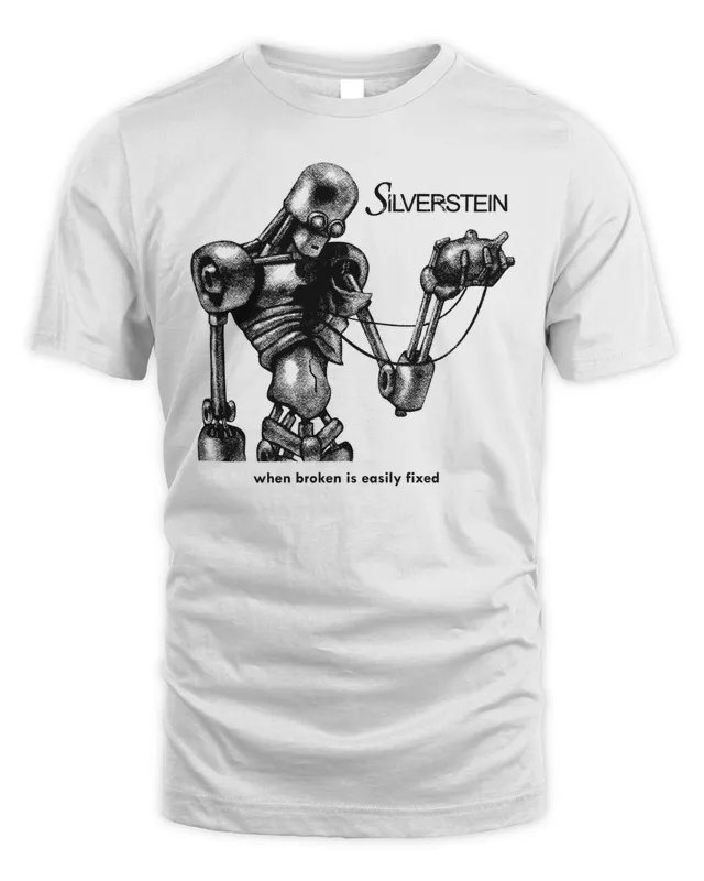 Silverstein Merch When Broken is Easily Fixed Shirt