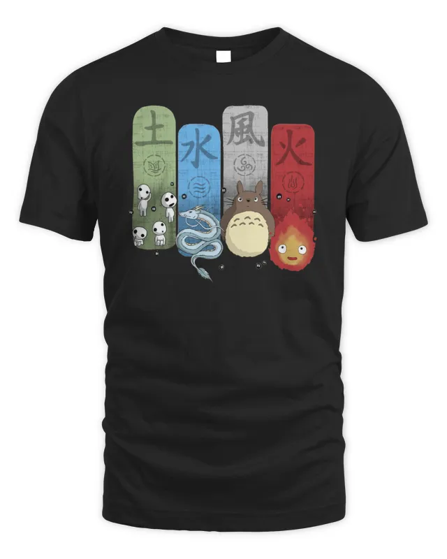 Studio Ghibli Merch Ghibli Elemental Shirt
