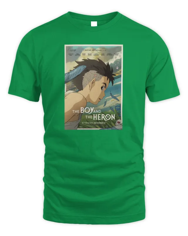 Studio Ghibli Merch The Boy and The Heron Shirt