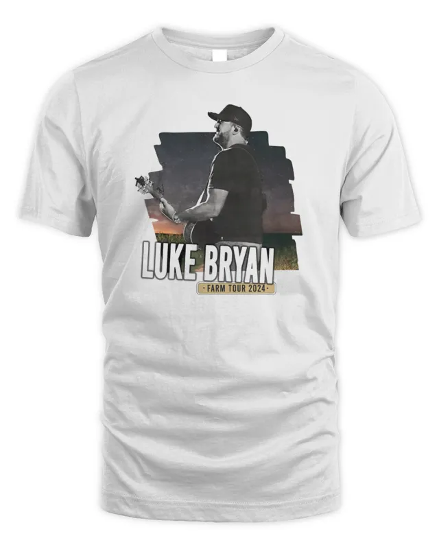 Luke Bryan Merch Store Farm Tour Marshville, NC Tee