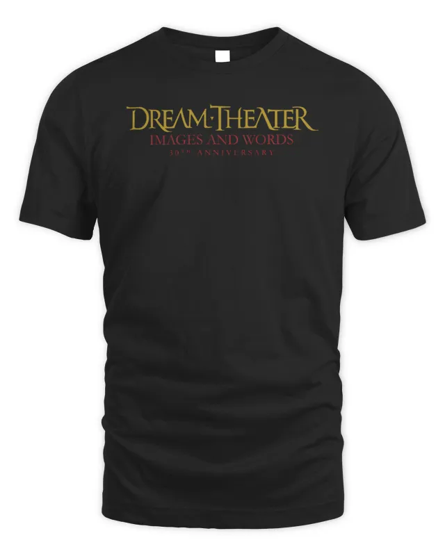 Dream Theater Merch Images and Words 30th Anniversary Logo Tee