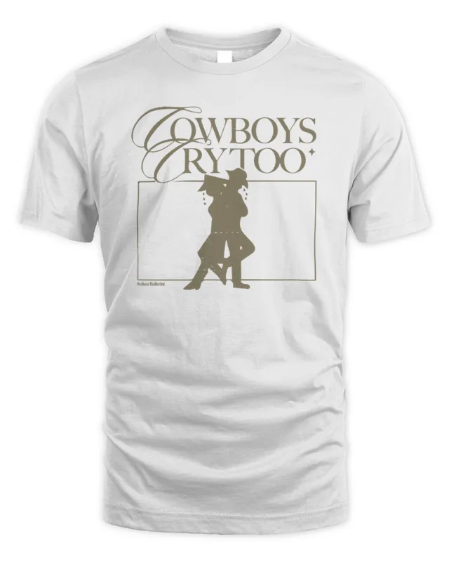 New Kelsea Ballerini Official Store Cowboys Cry Too Graphic T-Shirt