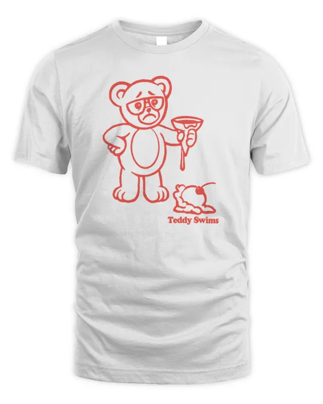Teddy Swims Official Store Sad Teddy T-Shirt