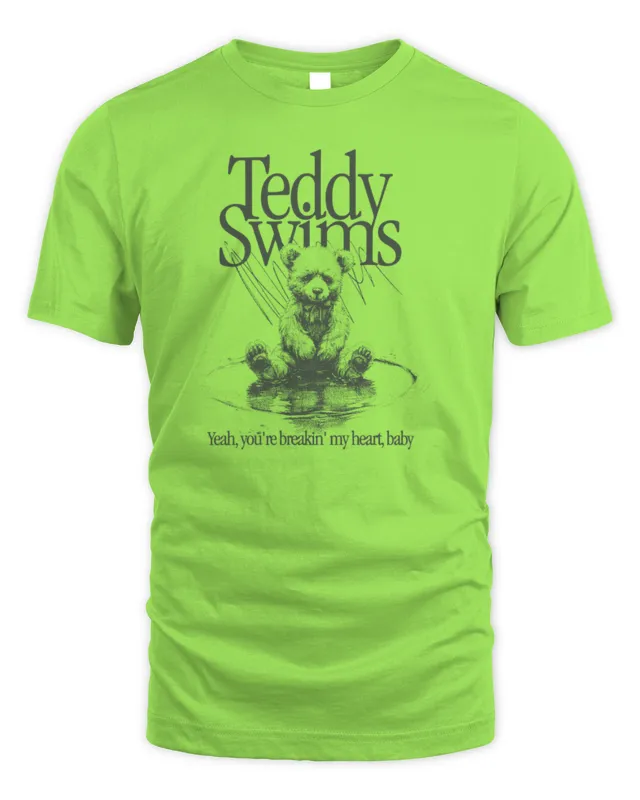 New Teddy Swims Official Store Breakin’ My Heart T-Shirt