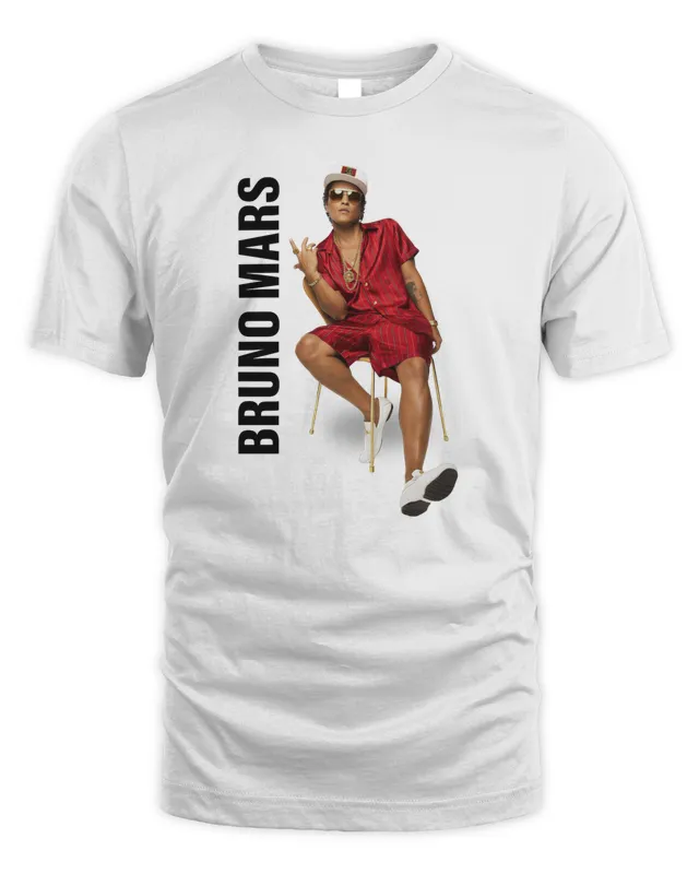 Bruno Mars Merch 24K Magic Tour T-Shirt