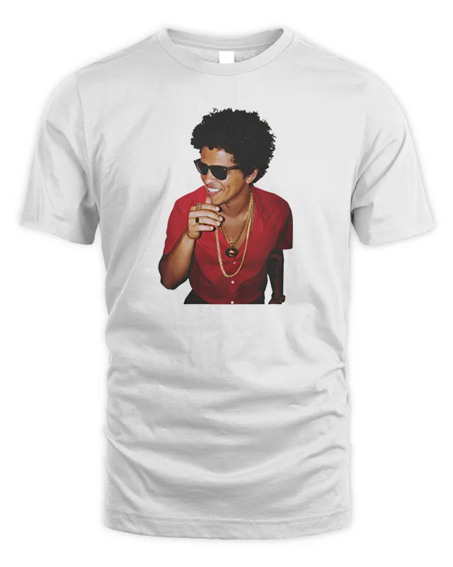 New Bruno Mars Merch Shades T Shirt
