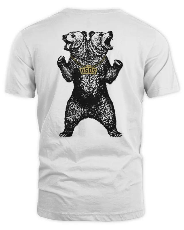 New Por Osos Merch Double Osos Natural T-Shirt