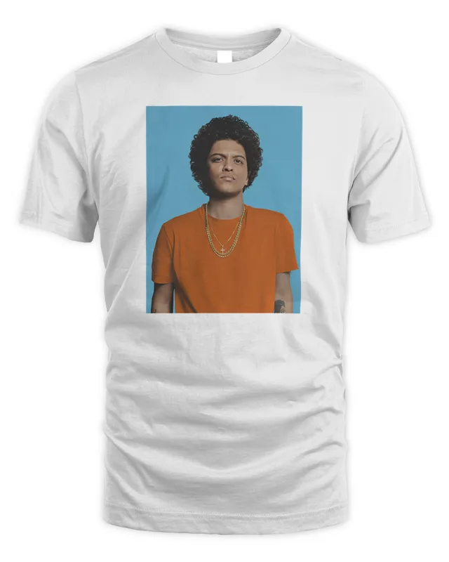 Bruno Mars Merch Book Box Photo T-Shirt