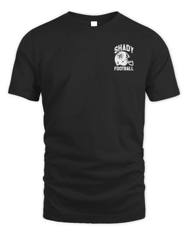 New Eminem Merch Shady Football T-Shirt