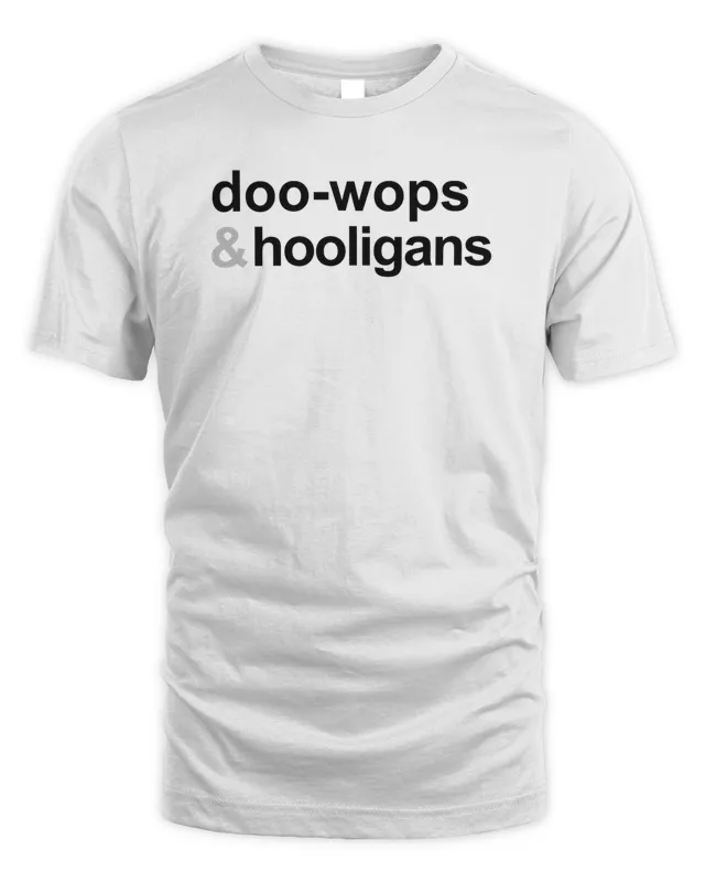 New Bruno Mars Merch Doo-Wops And Hooligans T Shirt