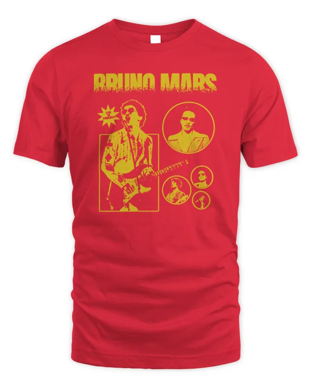 New Bruno Mars Merch Shirt