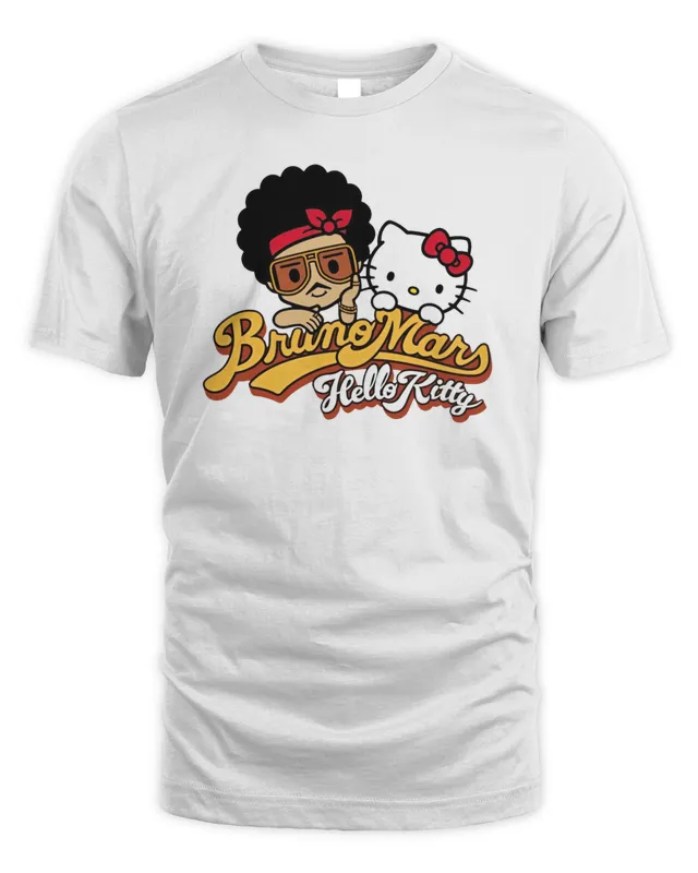 New Bruno Mars Hello Kitty Merch