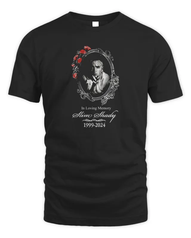 New Official Eminem Shop Merch TDOSS In Loving Memory T-Shirt